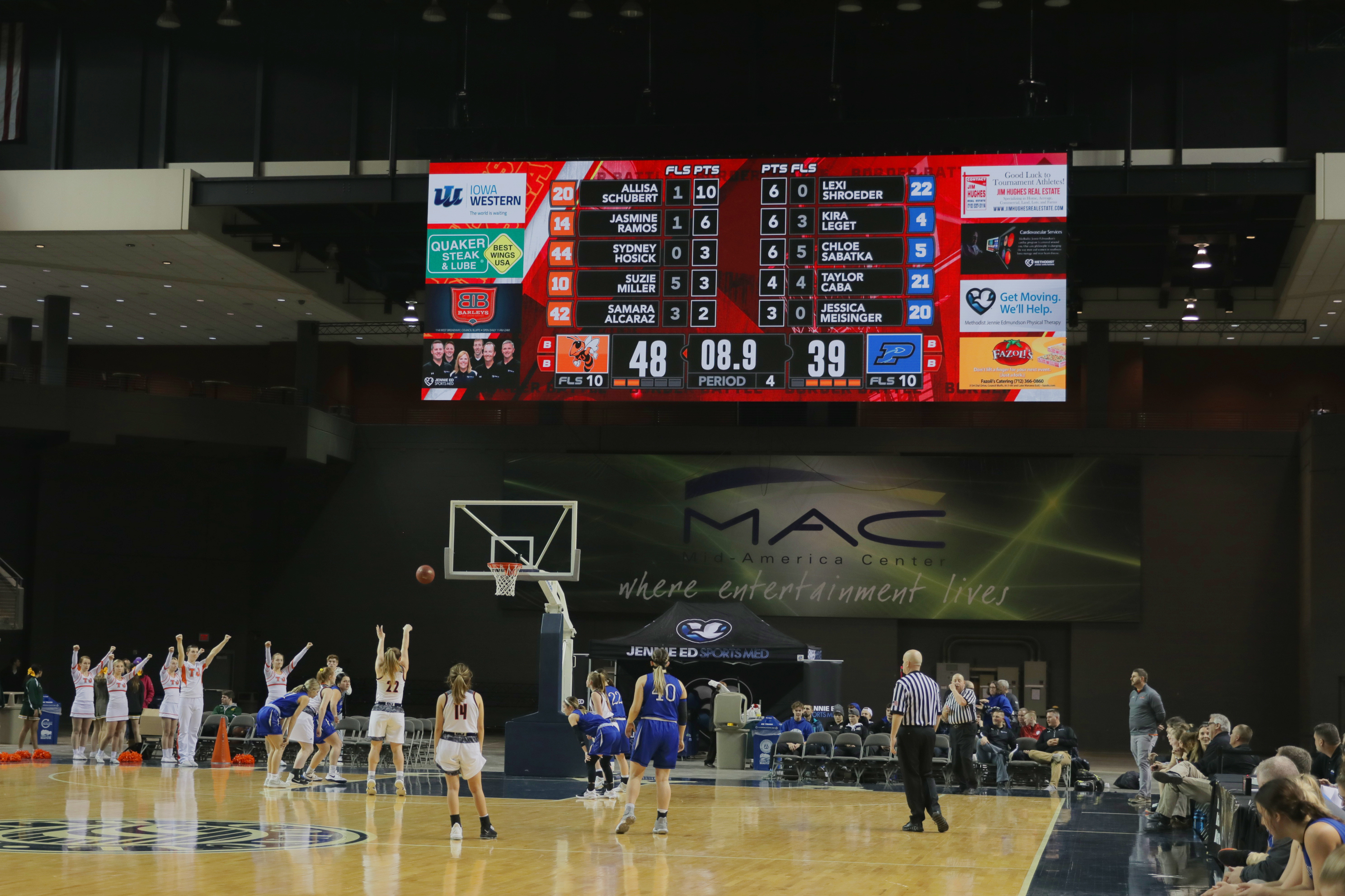 ScoreVision Enhances Annual Basketball Event for Local High Schools